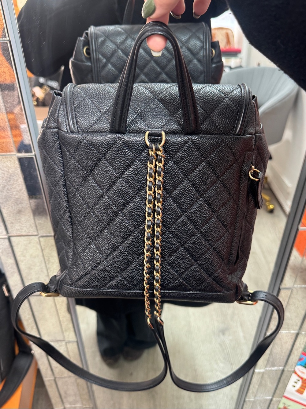 CHANEL Filigree Backpack - Picture 9 of 10